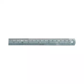 C.K Tools Stainless Steel Rule, 150 mm / 6 inch, mm & inch Graduations (T3530 06)