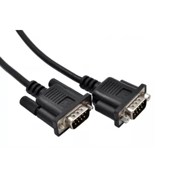 EXSYS EX-OPTC44-9-SM Octopus kábel 4 x 9 pólusú soros RS-232 breakout kábel, HD44 dugó 4x DB9 dugóra, 0,6m, fekete