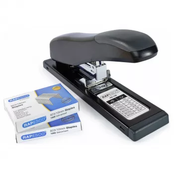 Rapesco Germ-Savvy ECO HD-100 tűzőgép, 20 lap, fekete 1307