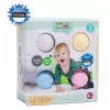 Gerardo's Toys GT7710 bébi masszázs- és szenzorikai labdakészlet, 4 darab, különböző textúrák és színek, 6 hónapos kortól