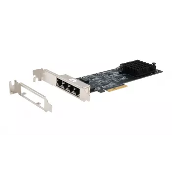 EXSYS Quad 5 Gigabit Ethernet PCIe x4 kártya (Realtek RTL8126) EX-60154