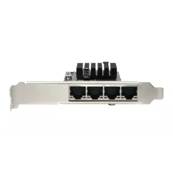 EXSYS Quad 5 Gigabit Ethernet PCIe x4 kártya (Realtek RTL8126) EX-60154