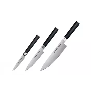 SAMURA MO-V 3 részes konyhakéskészlet