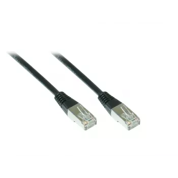EXSYS Cat 5e FTP patch kábel 1,5m fekete EX-K6170-1.5