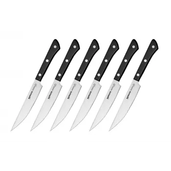 SAMURA 6 darabos steak késkészlet