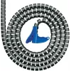 HellermannTyton Helawrap HWPP kábelvédő cső, fehér, 25 m 161-64407