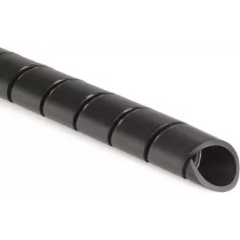 HellermannTyton SBPEFR4-BK fonott cső, 4 mm, fekete, 10 m, PET