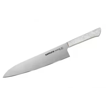 SAMURA Harakiri konyhakés 240 mm akril nyéllel fekete