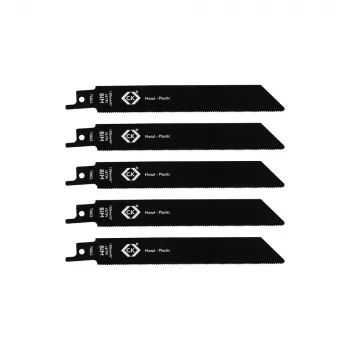 C.K Tools T0822 szablyafűrészlapok 18 TPI, 150 mm, 5 darabos csomag