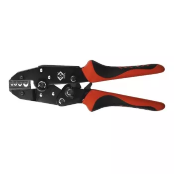 C.K Tools T3697A racsnis krimpelőfogó szigeteletlen kábelsarukhoz 1-10 mm²