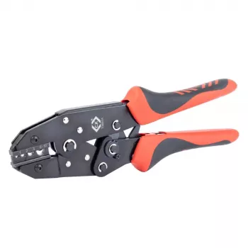 C.K Tools T3697A racsnis krimpelőfogó szigeteletlen kábelsarukhoz 1-10 mm²