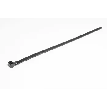 HellermannTyton REL250 újrafelhasználható kábelkötöző, 250 x 7,6 mm, fekete, PA66, 100 darabos csomag 131-22560