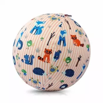 BUBA BLOON Bubabloon latex lufi szövethüvellyel, Animal Stripes rózsaszín