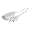 CUC Exertis Connect 573722 beltéri hosszabbítókábel, 1 AC-aljzat, 1,8 m, fehér