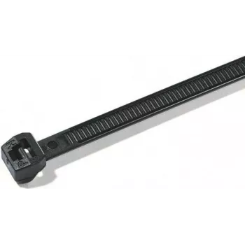 HellermannTyton T50MOS-HS-BK-C1 kábelkötegelő, 245 mm x 4,6 mm, fekete, 100 darab