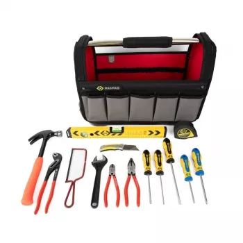 C.K Tools T5971 szerszámkészlet táskában, 15 részes