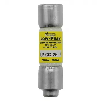 Eaton LP-CC-25 25A 600V lomha Class CC biztosíték, 10 darabos csomag