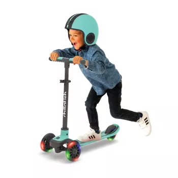 Chillafish Scotti 3 kerekű roller világító kerekekkel, 3 éves kortól, menta