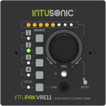 INTUSONIC VRE11 távirányító panel VRA1100 erősítőhöz 12604179