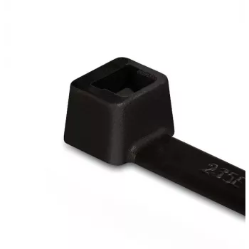 HellermannTyton T50R-PA66-BK-C1 kábelkötöző 200x4,6mm fekete (100 darabos csomag) 111-05000