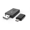 Nedis CKAA2400BK Bluetooth 5.0 USB-A adapter fekete 10 m hatótávolság