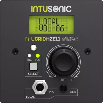 INTUSONIC HZE11 zónás távirányító panel 12604189