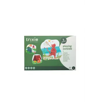 TRIXIE Dog Activity Roll-Out jutalomfalat-adagoló puzzle játék, 3 részes, állítható nehézségi szint, beltéri és kültéri használatra