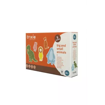 Trixie puzzle nagy és kis állatok, 5 puzzle (35-630)