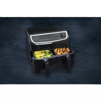 Gastronoma Dual Basket forrólevegős fritőz 9L 2400W fekete