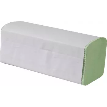 Heemann kéztörlő papír 2 rétegű fehér prémium 24x21cm 3200 lap ZZ-hajtás (Pap.346)