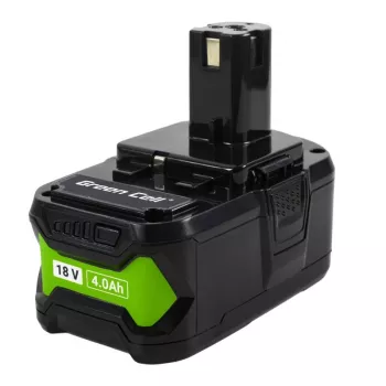 Green Cell GC-PTRY18V4 RB18L40 18V 4,0Ah Li-ion akkumulátor Ryobi 18V ONE+ elektromos szerszámokhoz
