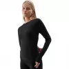 4F női termoaktív póló F152 Deep Black M/L