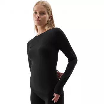 4F női termoaktív póló F152 Deep Black M/L