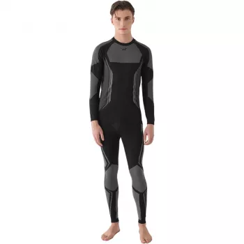 Férfi termoaktív leggings 4F M166 Deep Black S/M