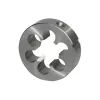 M24x1,5 finommenetű menetfúró kerek, HSS, DIN 22568, 6g tűrés