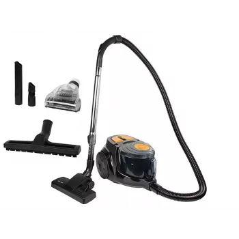 BLOW C899 zsák nélküli ciklonos porszívó, 700 W, 2,5 L, HEPA H13, fekete/piros
