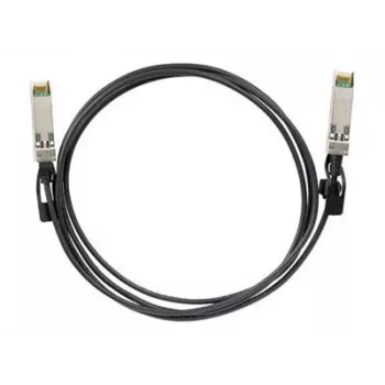 Lanberg SFP+ Direct Attach kábel 1m fekete 10Gbps réz twinax passzív