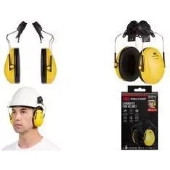 3M PELTOR Optime I H510P3E sisakra rögzíthető fülvédő, sárga H510P3E-1