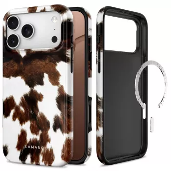 TECH-PROTECT Lamano MagSafe iPhone 17 Pro Max / 18 Pro Max puha tok - fekete