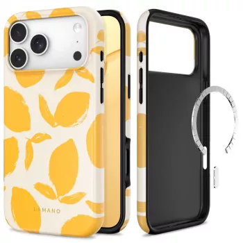 Tech-Protect Lamano MagSafe tok iPhone 17 Pro Max / 18 Pro Max – Lemon Haze