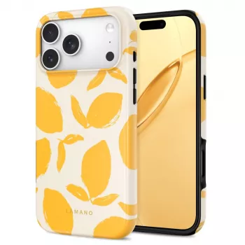 Tech-Protect Lamano MagSafe tok iPhone 17 Pro Max / 18 Pro Max – Lemon Haze