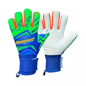4Keepers Force V5.25 Twist HNC junior kapuskesztyű kék-zöld 5 méret