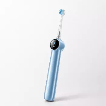 RANVOO PH5 Bubble Sonic elektromos fogkefe, 38 000 VPM, 5 mód, IPX7, USB-töltés, kék