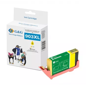 G&G kompatibilis HP 903XL sárga tintapatron (T6M11AE, 18846)