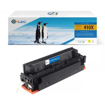 G&G XL tonerpatron kompatibilis HP 410X/CF412X, sárga, 5 000 oldal (14354)