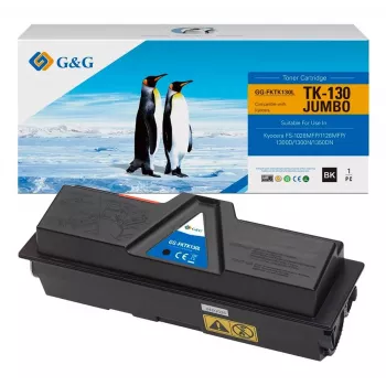G&G XXL toner Kyocera TK-130 kompatibilis (20363)