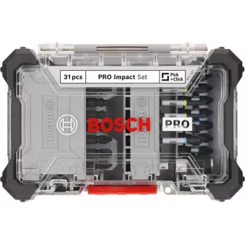 Bosch PRO Impact Control 31 részes csavarozóbit-készlet PH PZ T TH H 25 mm 2608521U71