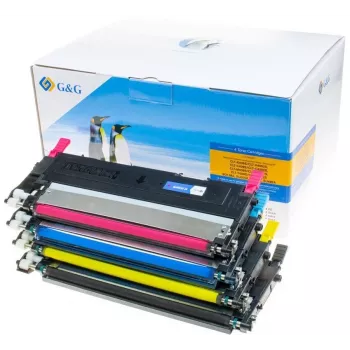 G&G 15003 tonerpatron 4 darabos csomag HP 150A (W1500A) helyettesítésére fekete cián bíbor sárga