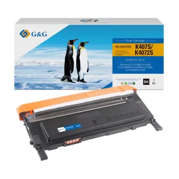 G&G kompatibilis tonerpatron Samsung CLT-K4072S / HP SU128A (14451)