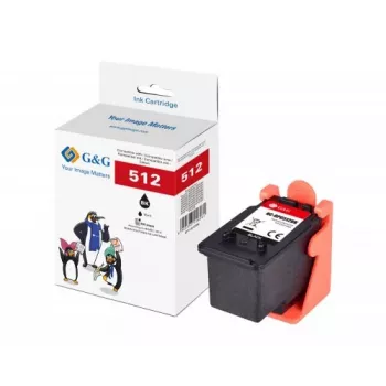G&G Image kompatibilis tintapatron Canon PG-512 fekete (14687)